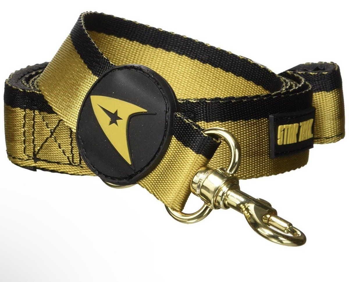 Star Trek Starfleet Gold Uniform Dog Leash