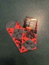 New LootCrate LootWear TEAM UP Marvel Ant-Man Wasp Argyle Adult Crew Dress Socks
