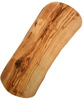 Olivenholz Schneidbrett Naturschnitt, Ca. 30 Cm