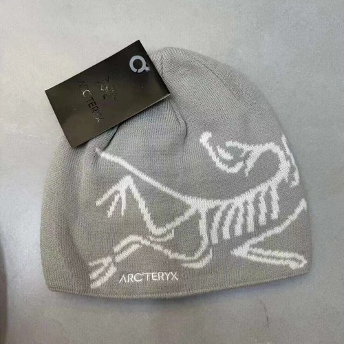 New Arcteryx Bird Head Black Toque Beanie Hat Orca black Merino wool Knitted Cap - Zdjęcie 11 z 16
