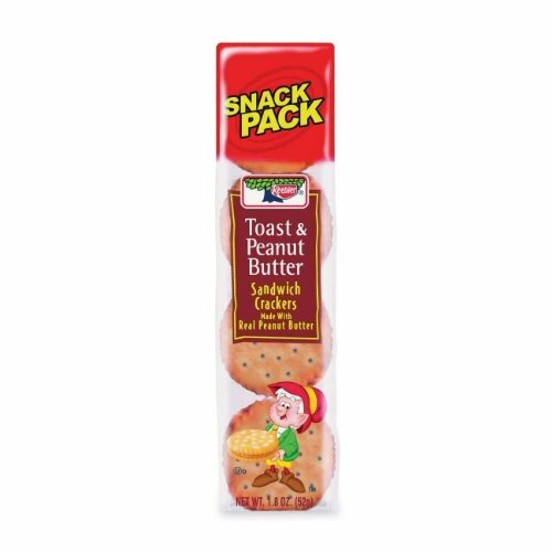 Keebler Toasty Crackers Peanut Butter (Pack of 12), 1.8 oz., Assorted - 第 3/3 張圖片