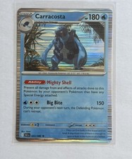  Caracosta Tinsel Holo Rare Pokemon Black Bolt 023/086 ENGLISH