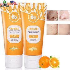 Orange Exfoliating Gel Scrub for Face and Body, Orange Peeling Gel, Deep Clean P