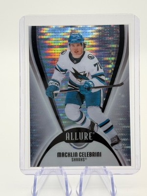 25-26 Upper Deck Allure Glitter Bomb San Jose Sharks Macklin Celebrini Card #71
