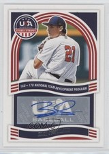 2024 Stars and Stripes 16U/17U National Team Signatures Zach Strickland Auto 8d2
