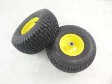 2 Pack Hoosier Wheel Set 15x6.00-6 L:awn Mower Tire Wheel And Rim
