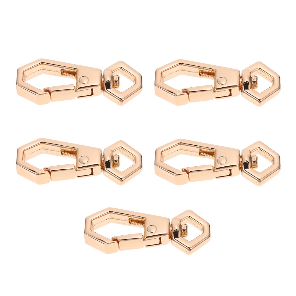 10 Durable Small Hook Buckles for Handbag Straps & Clasps