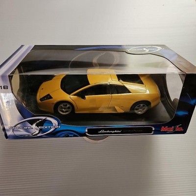 Maisto Lamborghini Murcielago Yellow Special Edition Diecast Car Neu