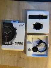 nothing cmf pro 3 smart watch with dual-band GPS in dark grey with extras