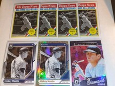 2024 Donruss Mickey Mantle Liberty + Optic Diamond Kings Pink + Sporting News 