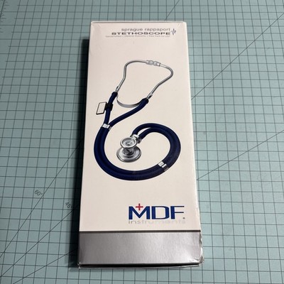 MDF Instruments Acoustica Lightweight Stethoscope - All Black  MDF747XPBO - NEW