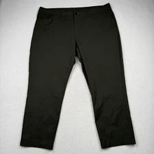 Public Rec Pants Mens 42x28 Olive Green Tech 5 Pocket Performance Casual Travel