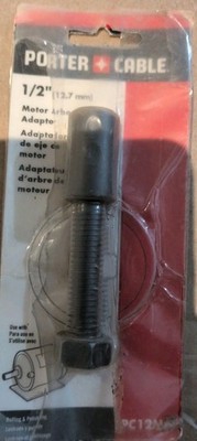 Porter Cable ~ PC12MA Motor Arbor Adpt 1/2'' Convert Motor into Buffer/Polisher