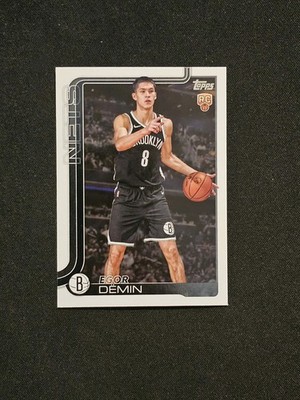 2025-26 Topps - Egor Demin #208 (RC)