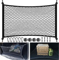 GepäCknetz 80X60Cm Kofferraum Netz Erstreckt Sich Auf 150X110Cm, Elastisch