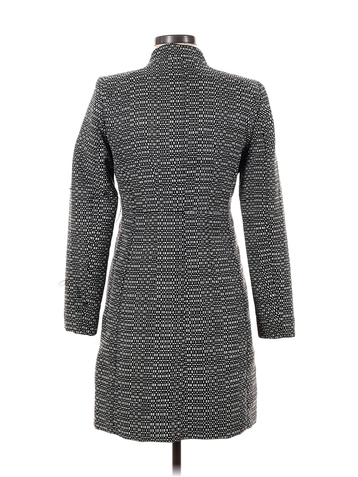 H&M Women Gray Coat 6 thumbnail 2