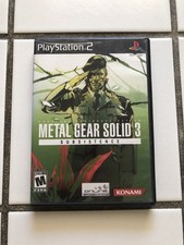 Metal Gear Solid 3 Subsistence PS2 Complete CIB W/ Manual 2-Disc Tested Working!