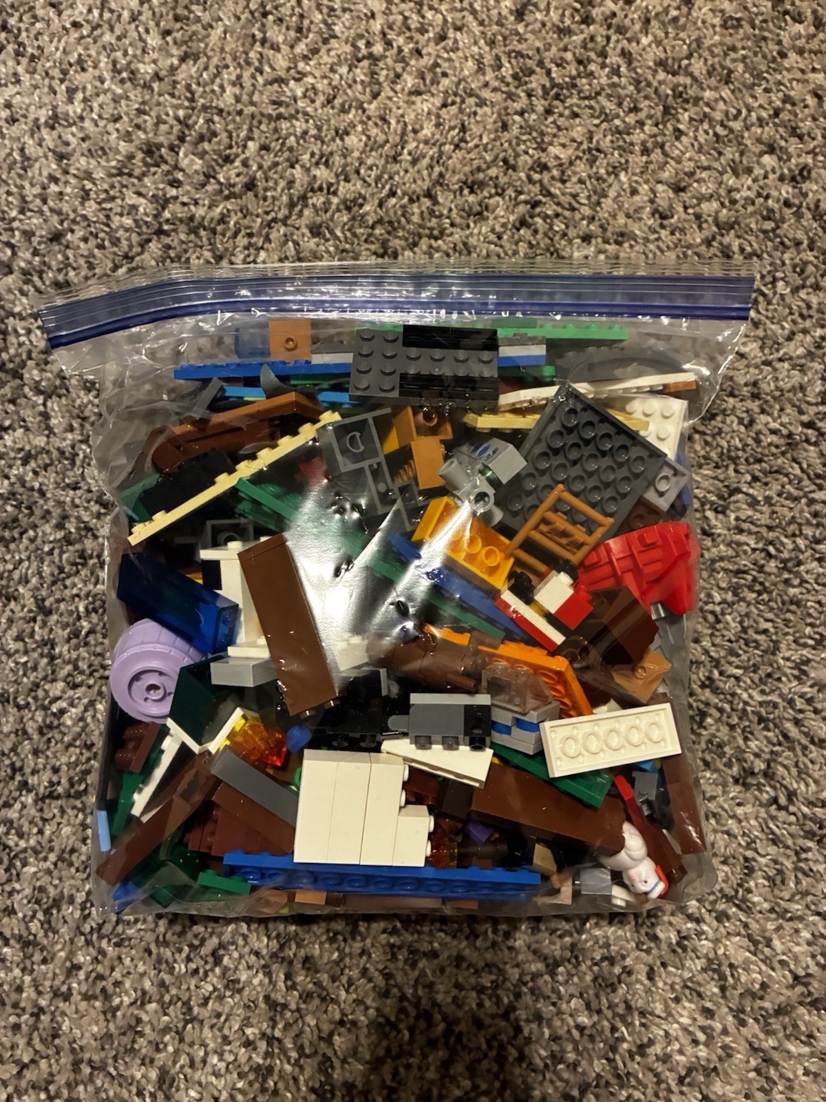 2 Pounds of Random LEGO Pieces Bulk Lot for Creative Building