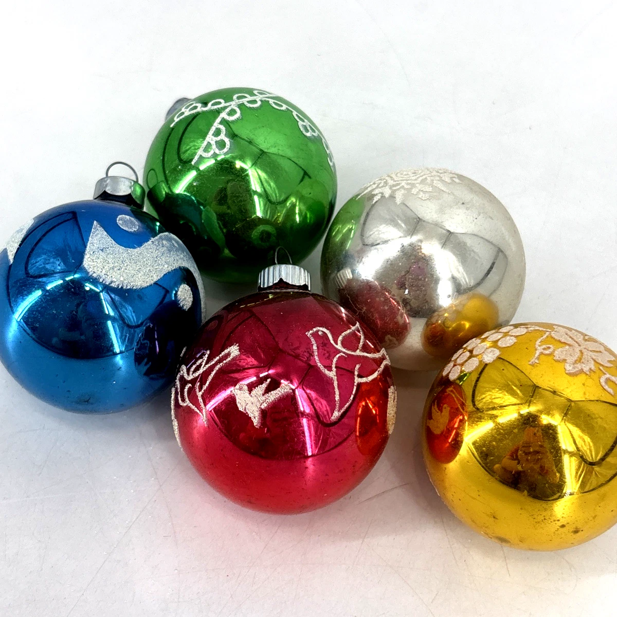 Glass Christmas 1960 Year Manufactured Collectible Holiday