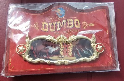 Disney Pin WDI Dumbo Story Panel 7 - Baby Dumbo - Building On Fire LE 200