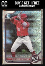 2022 Bowman Chrome #BCP-219 Roismar Quintana Prospects Mojo Refractor Nationals