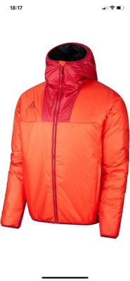 Brandneu Nike ACG Primaloft Insulation Medium Kapuzenjacke orange
