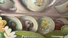 DISNEY FAIRIES 10 PCS PIXIE PORCELAIN TEA SET  TINKERBELL 2012 New in Box — photo 2