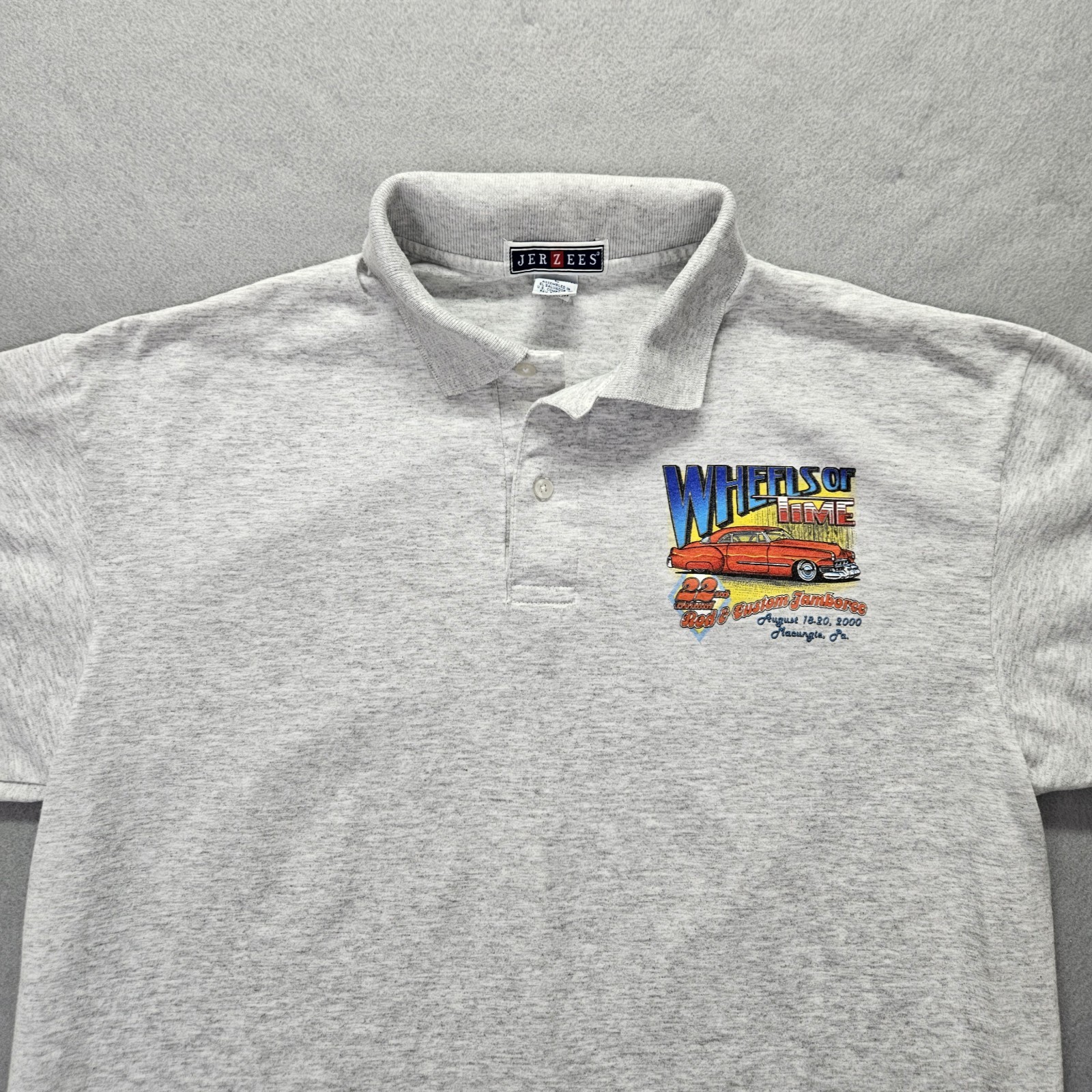 Wheels Of Time Collared Shirt Lot (2) 2000 Rod & … - image 11