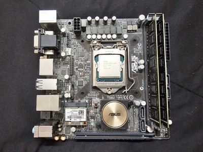 ASUS H97I-Plus ITX Core i7-4770K 3.5GHz 16GB DDR3 CPU Memory