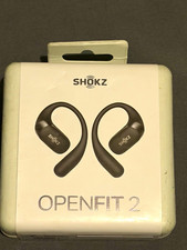 Shokz OpenFit 2 Open-Ear True Wireless Bluetooth Earbuds w/ Mic Black T920