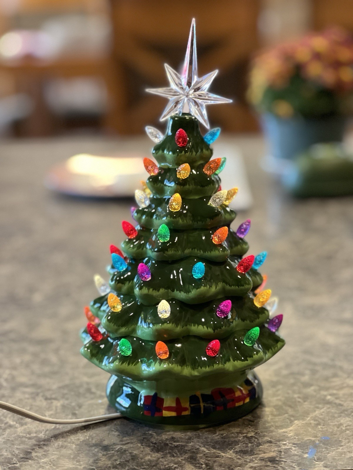 Ceramic Christmas Tree No Cord