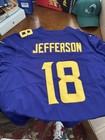 Justin Jefferson Jersey Mens XXL Purple Minnesota Vikings Nike On Field #18 — photo 2