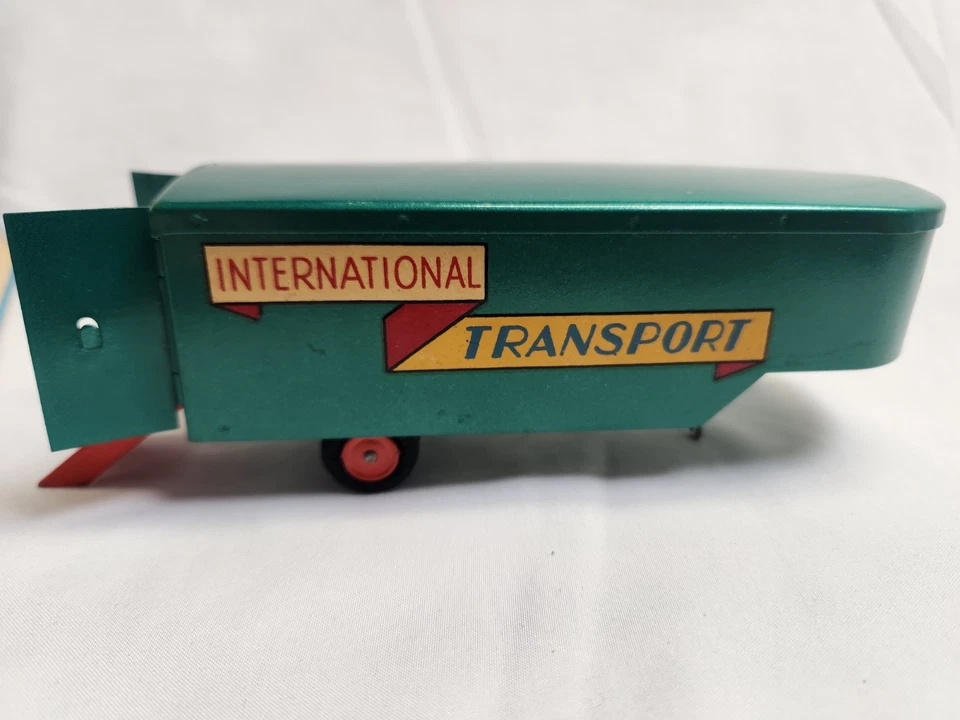 RARE MINT Tekno No 454 1940s INTERNATIONAL TRANSPORT Trailer - Made In Denmark - Image 3 of 4