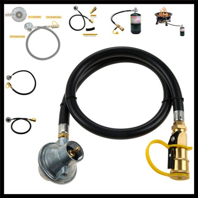 #ad #ad Low Pressure 1LB Propane Tank Gas Regulator Valve with 1 4#x27;#x27; Quick Connect Sh... $45.99