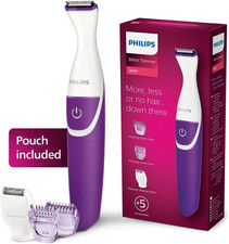 Philips BRT383/15 BikiniGenie Trimmer, Purple