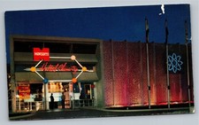 Vintage Monsanto Hall of Chemistry Disneyland Postcard Tomorrowland