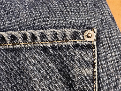 Jeans Vintage Y2K Levis Engineered Twisted Distressed Uomo 33X30 Bottone Fly - Foto 18 di 20