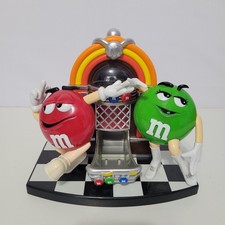 Vintage M&M's Mars Rock'n Roll Cafe Jukebox Candy Dispenser Collectible