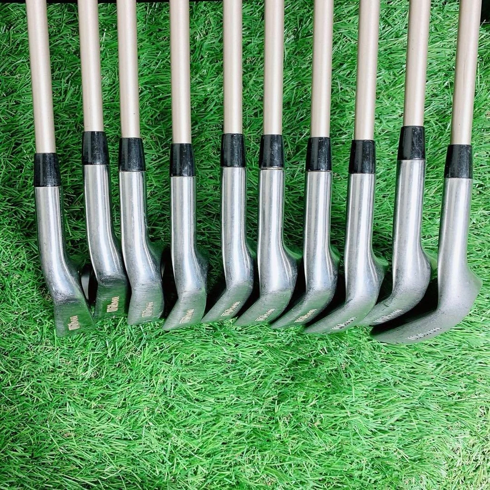 Wilson ProStaff Iron Set 10pcs 3-9, PW, AW, SW Carbon Shaft Flex SR - Image 4 of 4