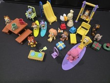 Bluey  Friends And More Toy Figurines LOT Of 36 Mixed Individual Pieces - EUC