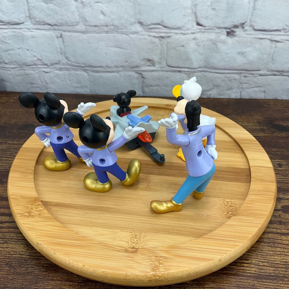 Bonecos vintage Disney Applause Mickey Mouse Donald Pateta Avião McDonald's - Imagem 3 de 4