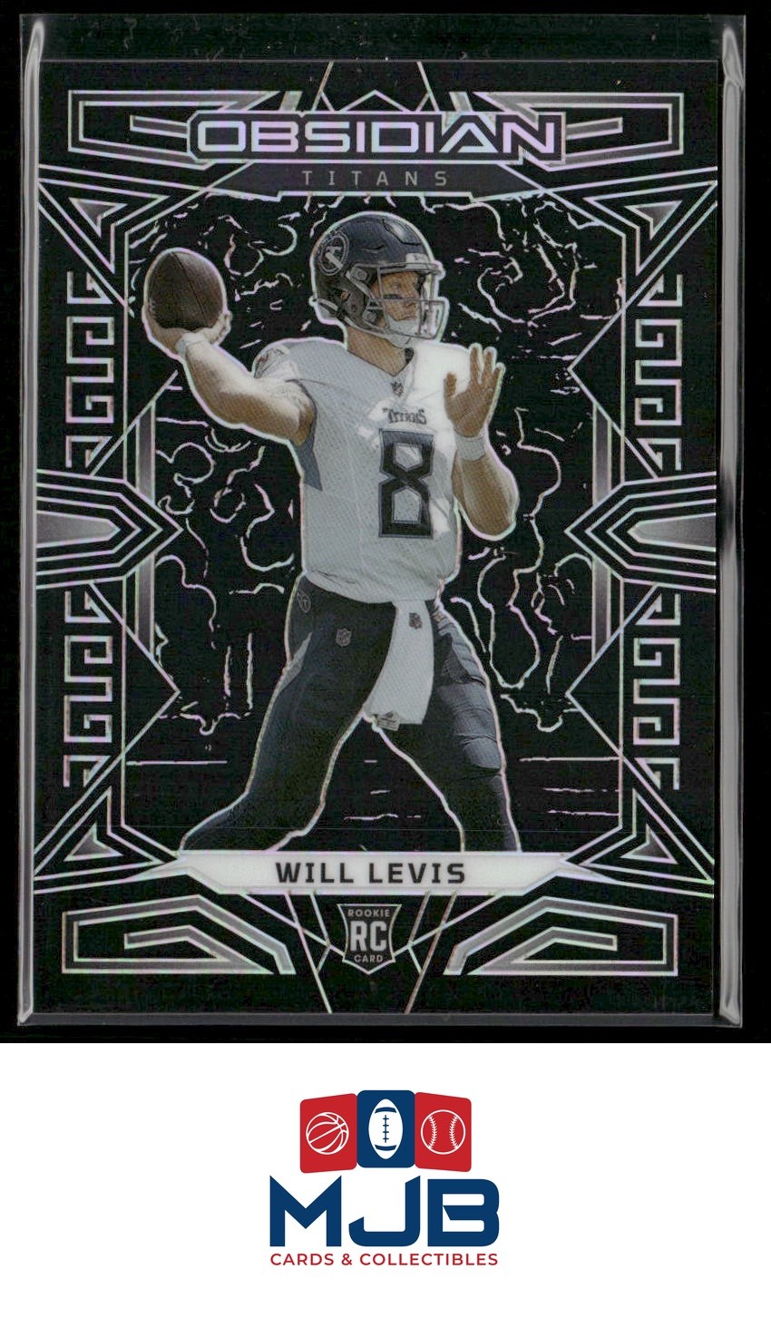 2023 Panini Obsidian Will Levis Rookie #196