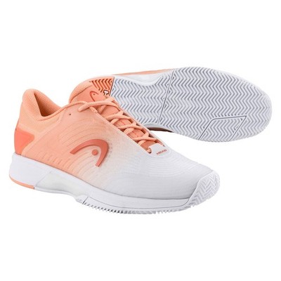 Damen-Tennisschuhe Gr. 42 Head Revolt Pro 4.5 Clay Women COWH Farbe rosa-white