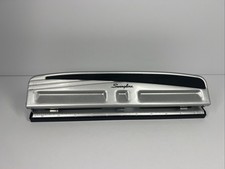 Swingline 3 Hole Paper Punch 10 Sheet Desktop Adjustable Metal Built-in Ruler