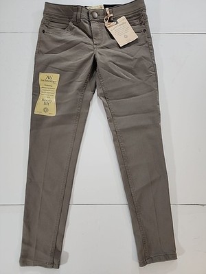 Democracy Ab Technology Skinny Jeans Womens Size 4 Gray Taupe Ankle Skimmer NWT