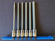 Matco 6 Piece 38 Drive Metric Long Hex Bit Socket Driver Set