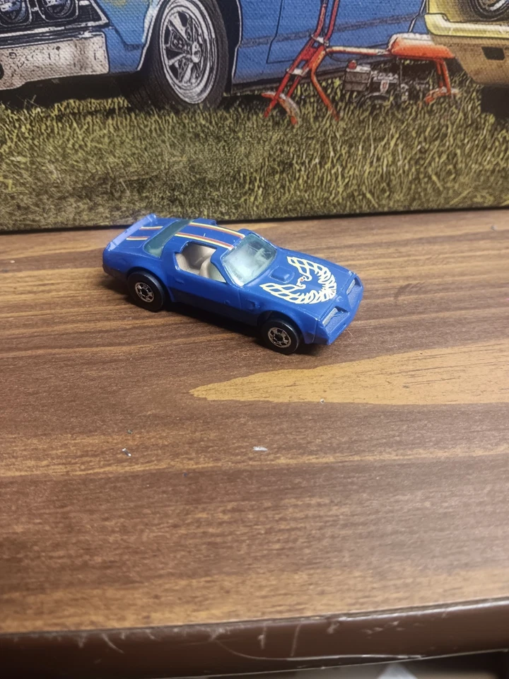 Hot Wheels 1977 esmalte azul Hot Bird restaurado  Foto 2 de 4