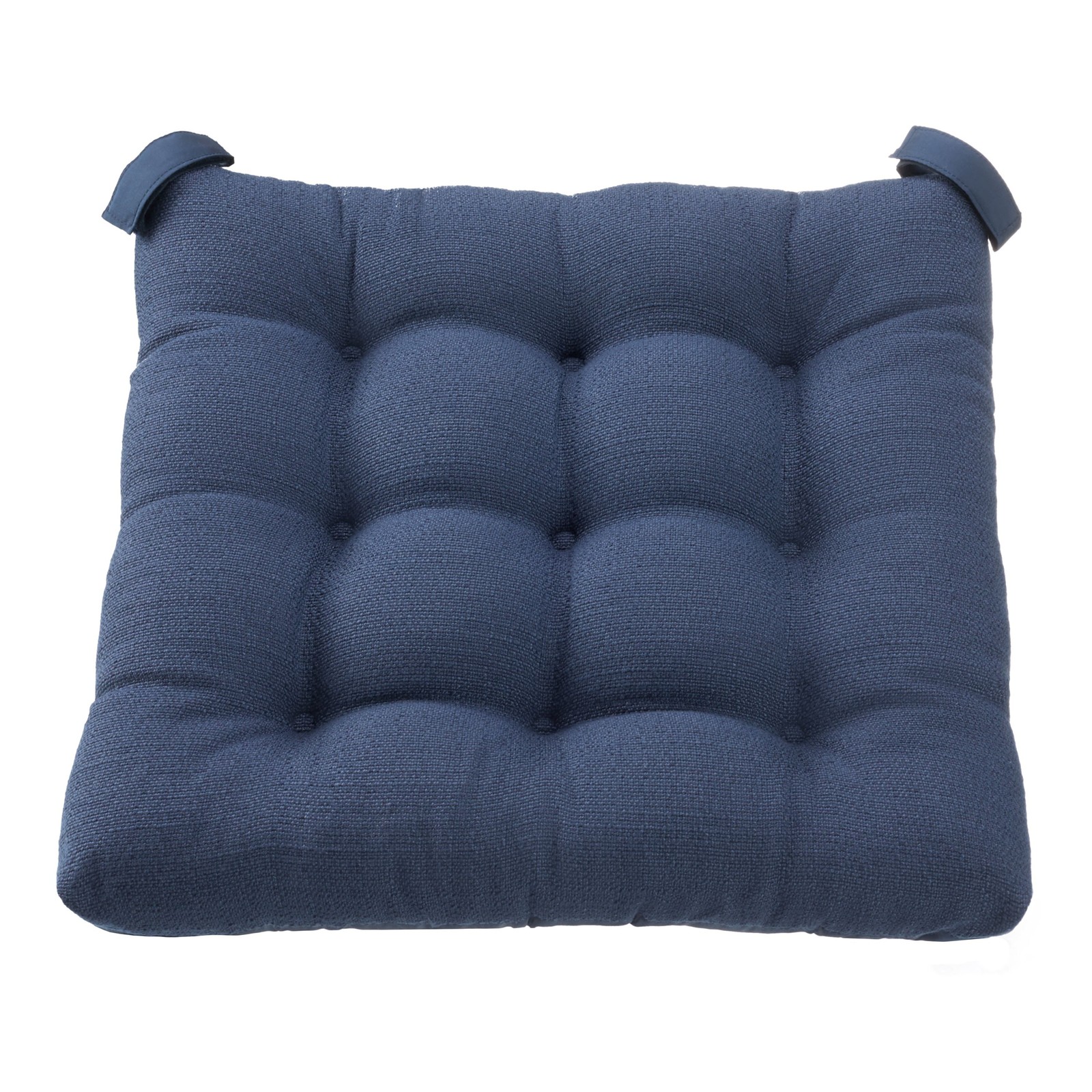 Seat Pad (chair Cushion),navy Color,1-piece,15.5" X 16"