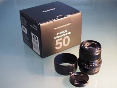 Fujinon XF 50mm F2 R WR Schwarz/Black mit OVP  in Top Zustand