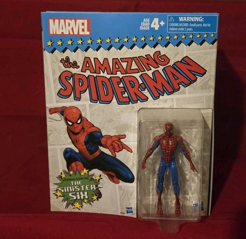Juego de figuras Hasbro Marvel Amazing Spider-Man vs The Sinister Six 3,75"  Foto 2 de 4